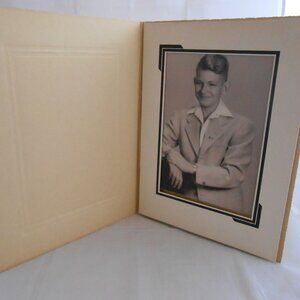 Vintage Photograph Of Young Man, Circa 1950's/60's, Black And White, Photography